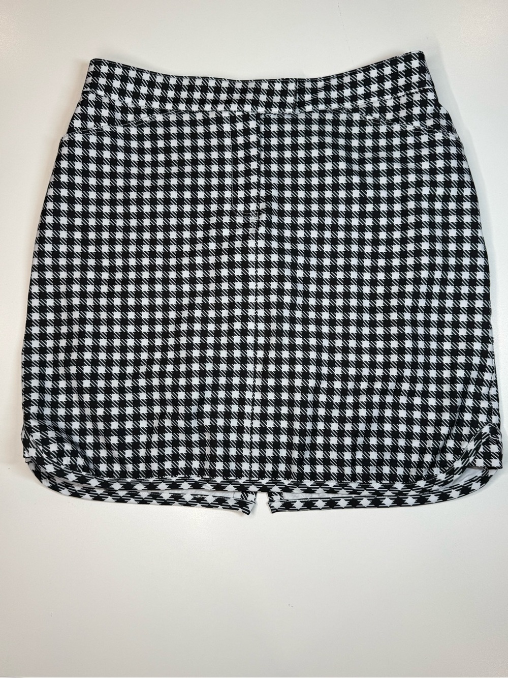GGblue Gingham Golf/Tennis Skort Size 6 NWT Black White Athletic Skirt - Picture 2 of 12